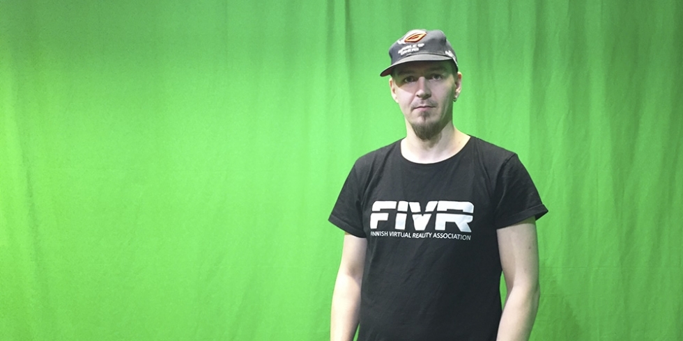 Juhani kehittää virtuaalista todellisuutta